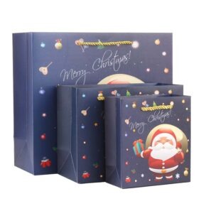 Santa Claus Gift Paper Bag Santa Claus Gift Paper Bag