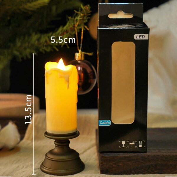 Simulation tear mark electronic candle light