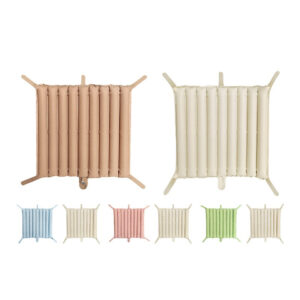 matte vertical striped balloon