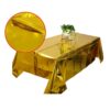Solid color tablecloth