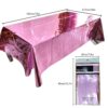Solid color tablecloth
