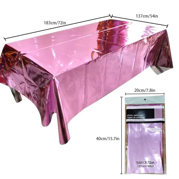 Solid color tablecloth