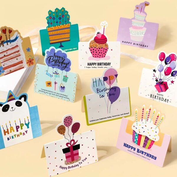Special Shaped Birthday Cards