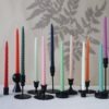 Spiral handle candle