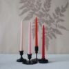 Spiral handle candle