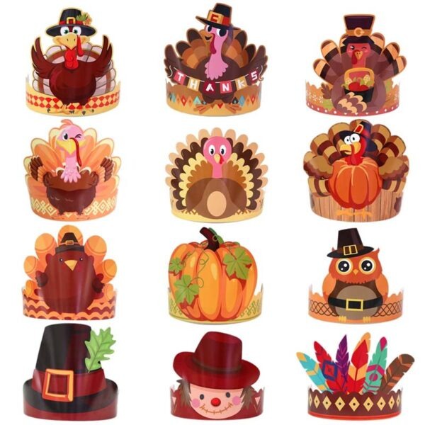 Thanksgiving Crown Hat Series