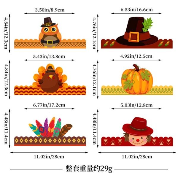 Thanksgiving Crown Hat Series