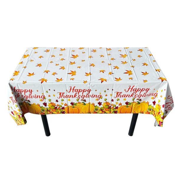 Thanksgiving Maple Leaf Tablecloth
