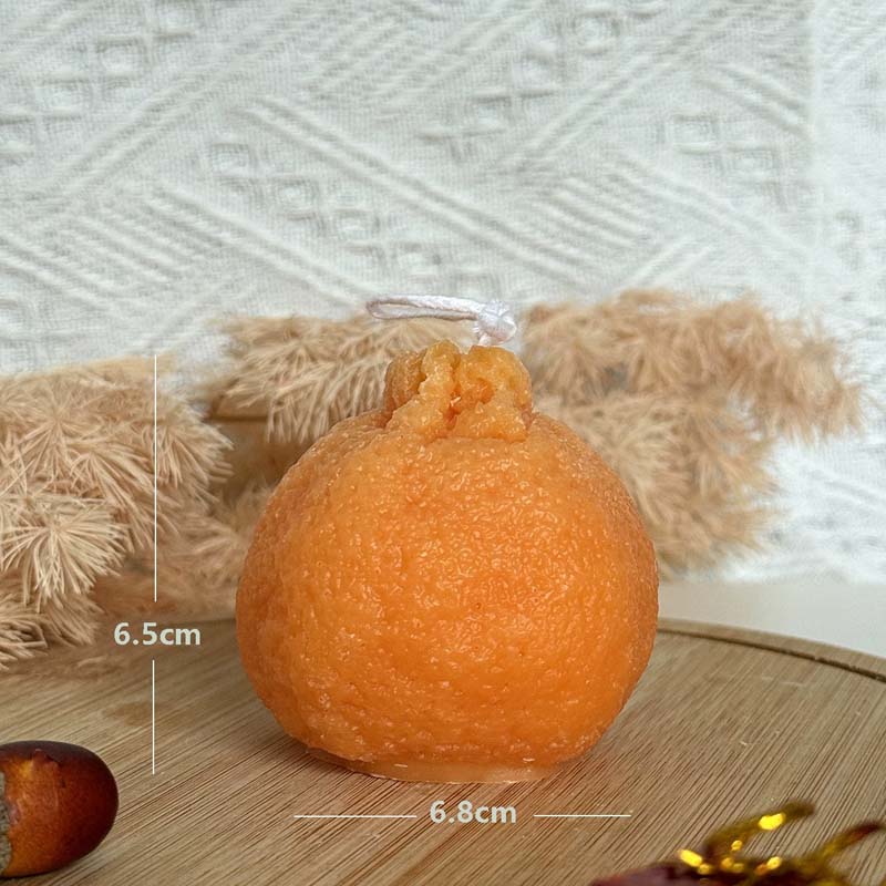 Ugly orange candle