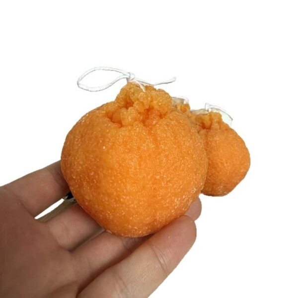 Ugly orange candle