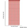 Valentine's Day Star Love Rain Curtain