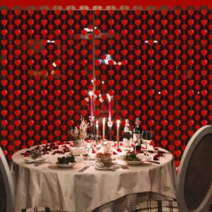 Valentine’s Day Rain Curtain