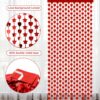 Valentine's Day Star Love Rain Curtain
