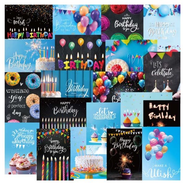 Vibrant Birthday Cards