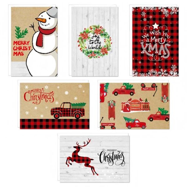 Vibrant Christmas Cards