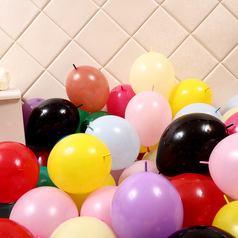 Round Vintage Latex Balloons