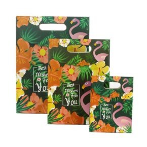 Flamingo Gift Paper Bag With Velcro Flamingo Gift Paper Bag With Velcro