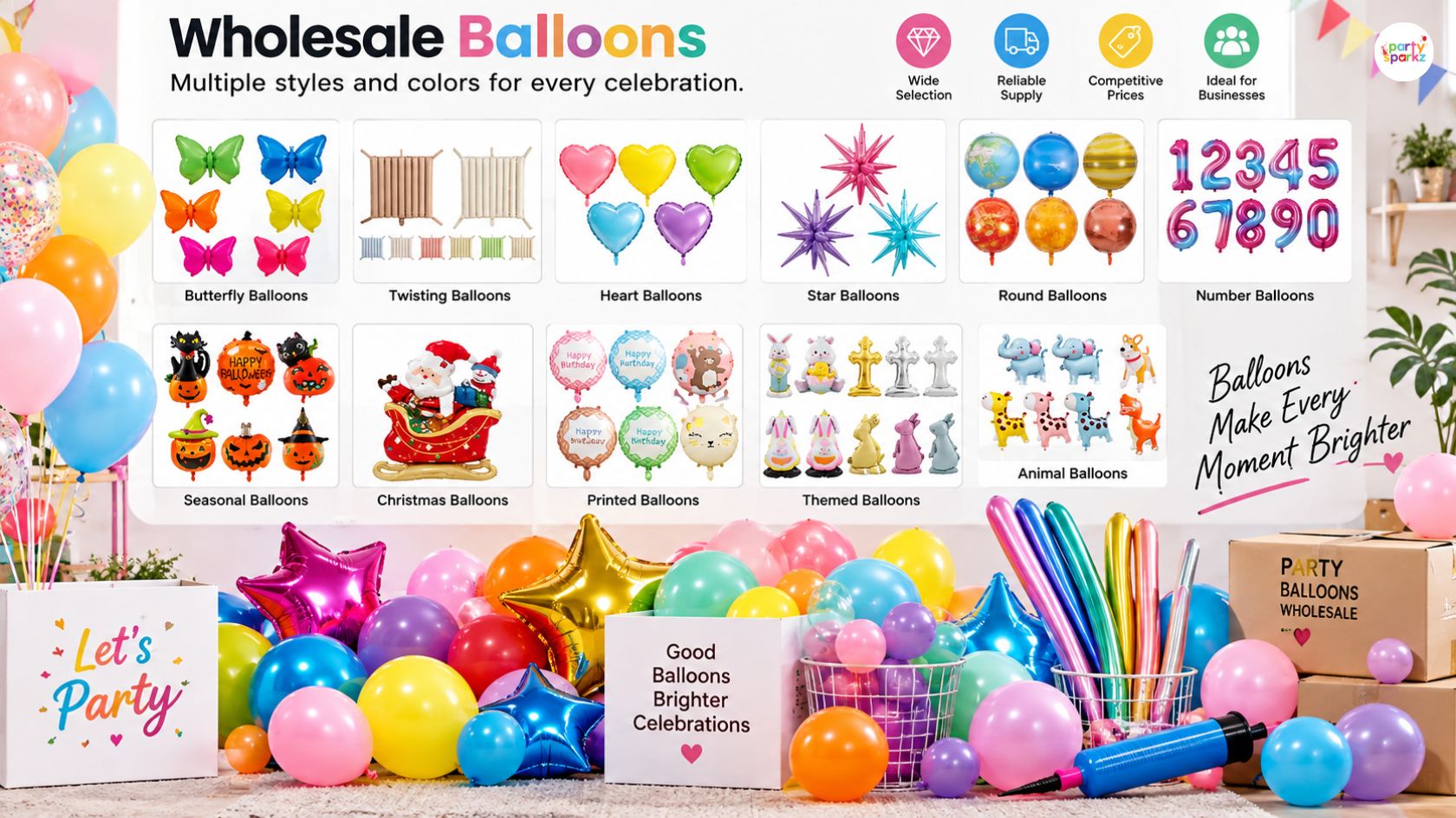 Best Wholesale Balloon Supplier in the USA