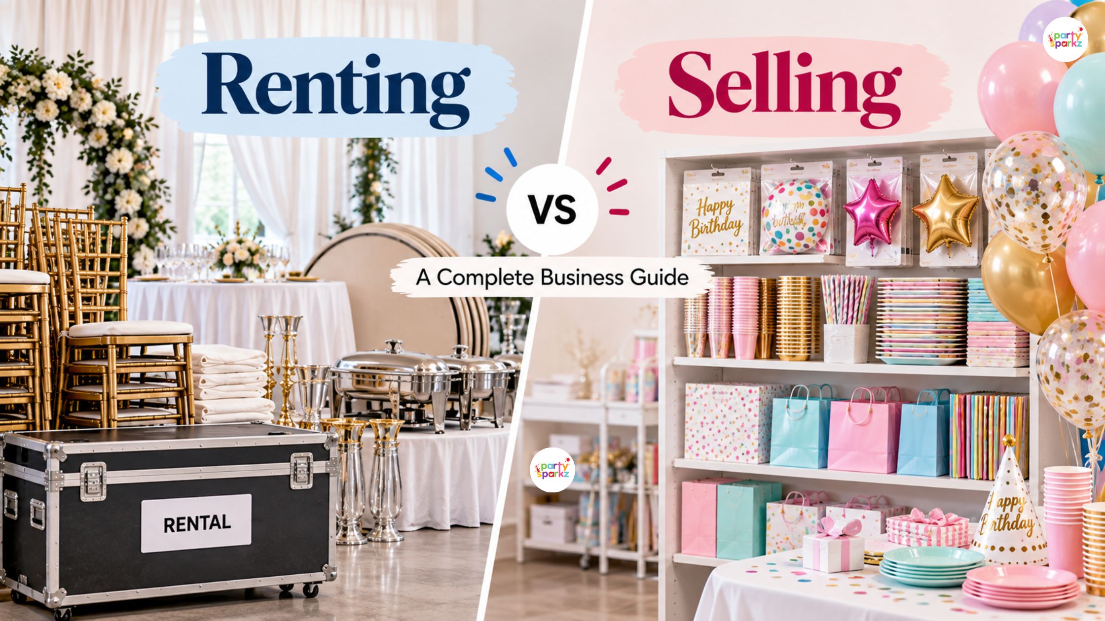 Renting vs. Selling Party Supplies_ A Complete Business