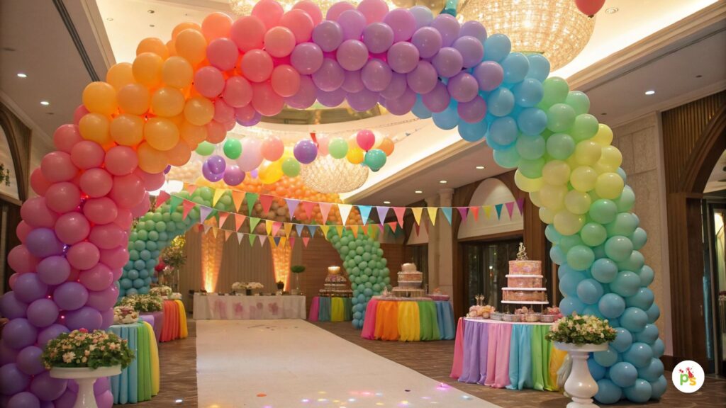 balloon tunnel entrance
