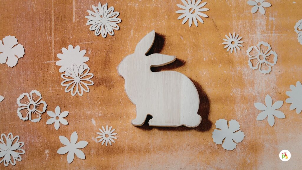 Bunny Silhouette Design