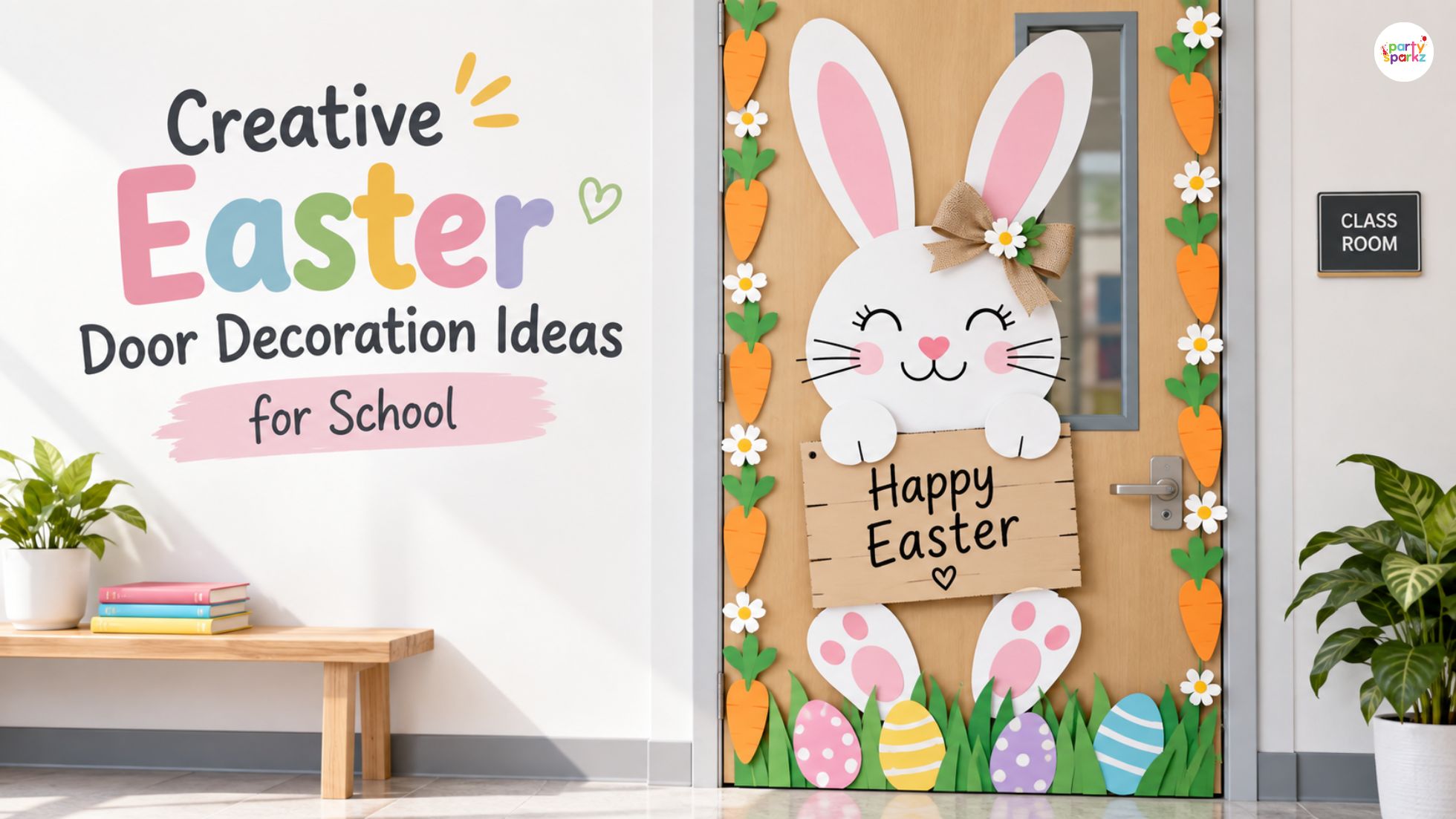 Creative Easter Door Decoration Ideas for School