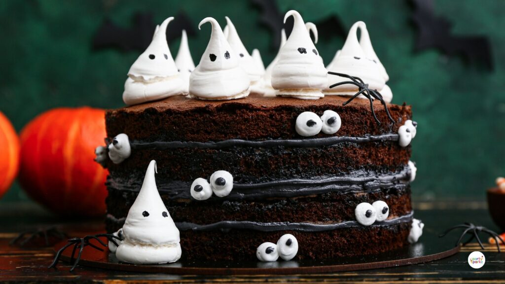 Creepy Eyeball Chocolate Cake