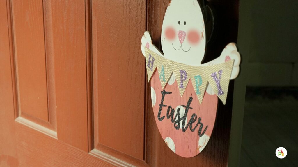 “Hoppy Easter” Bunny Door