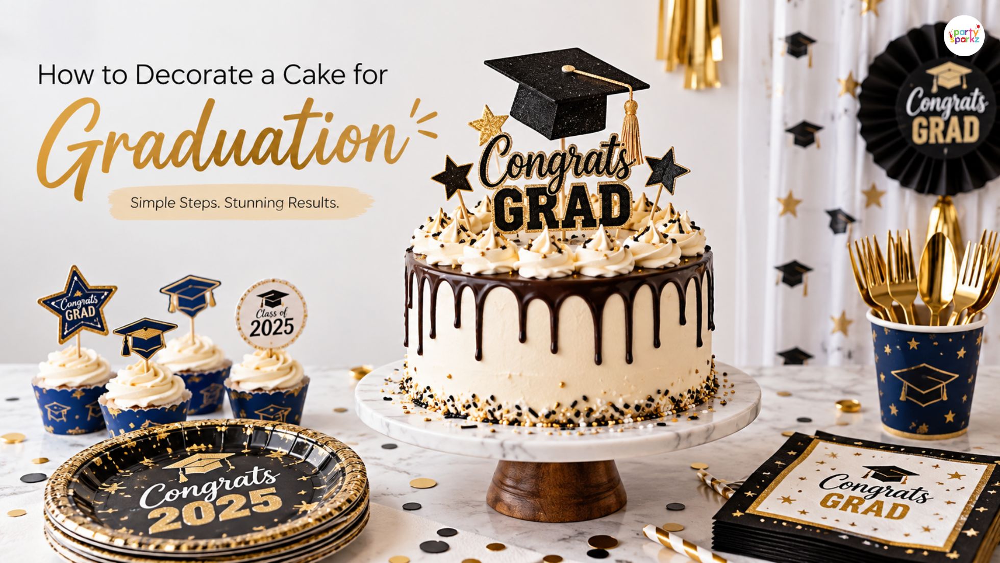 How to Decorate a Cake for Graduation