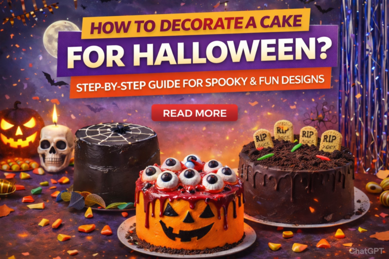 How to Decorate a Cake for Halloween Step-by-Step Guide for Spooky & Fun Designs