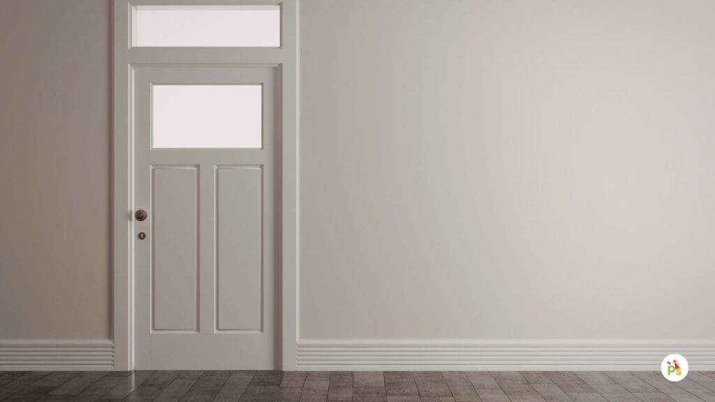 Minimalist Pastel Door