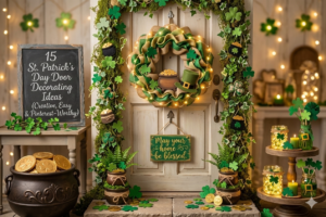 15 St Patrick’s Day Door Decorating Ideas (Creative, Easy & Pinterest-Worthy)