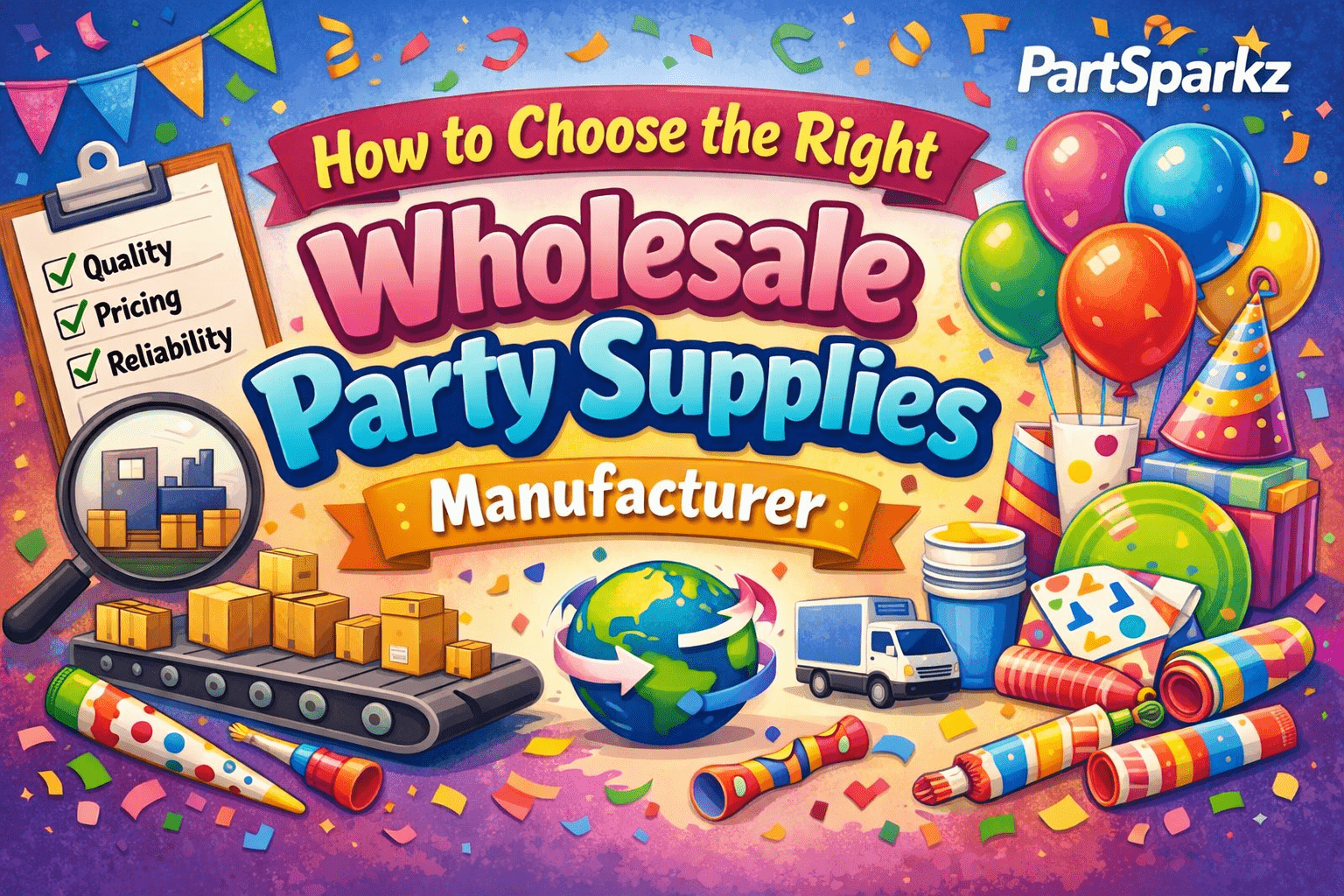 How to Choose the Right Wholesale Party Supplies Manufacturer