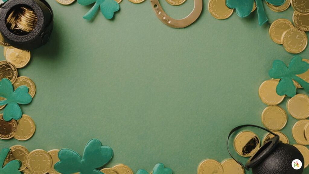 Lucky 3D Shamrock Frame