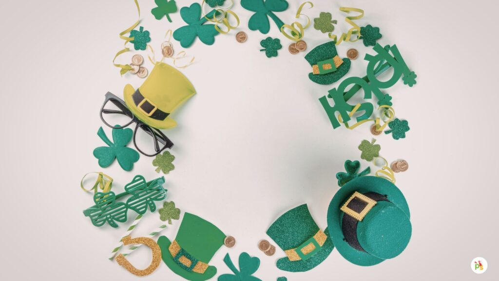 Ombré Shamrock Wreath