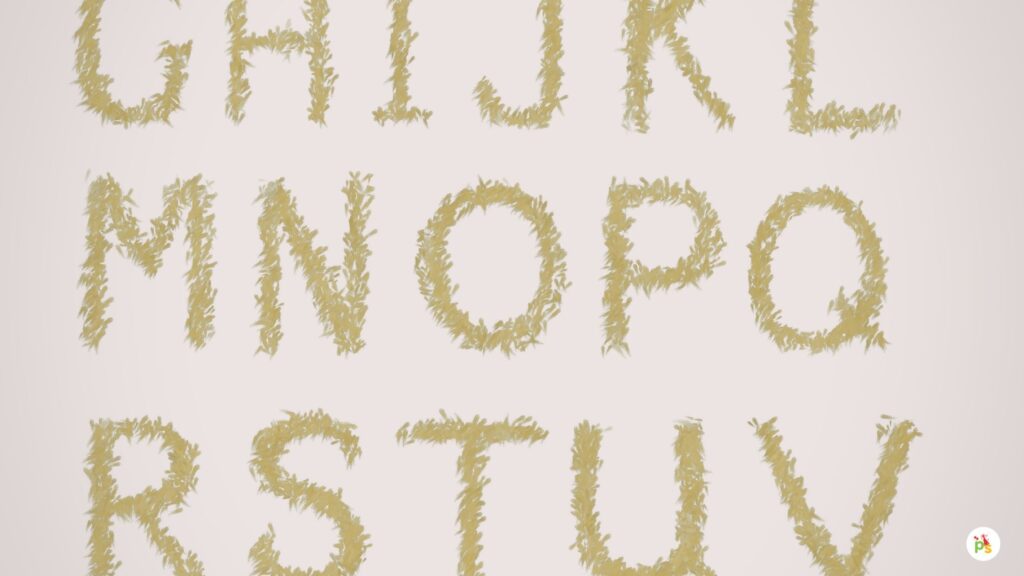 Painted Lucky Letters