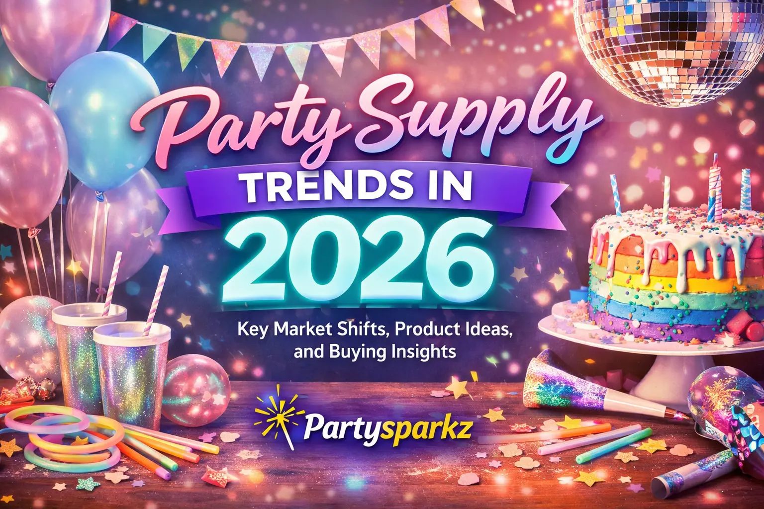 Party Supply Trends in 2026 Key Market Shifts