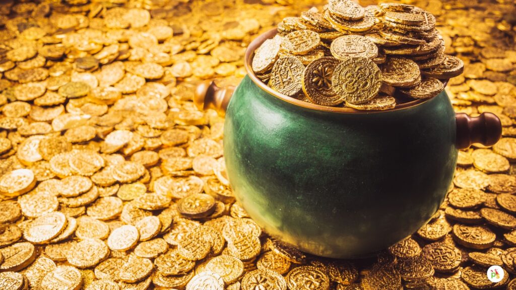 Pot of Gold Doorstep Display
