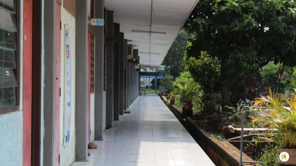 Spring-Themed Hallway Transformation