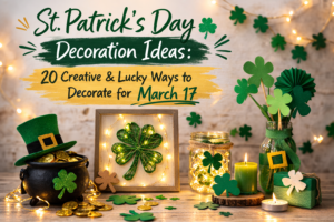 St. Patrick’s Day Decoration Ideas 20 Creative & Lucky Ways to Decorate for March 17