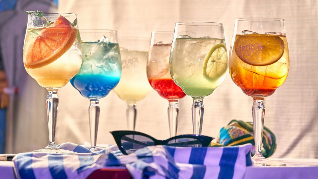 Colorful Glassware Mix