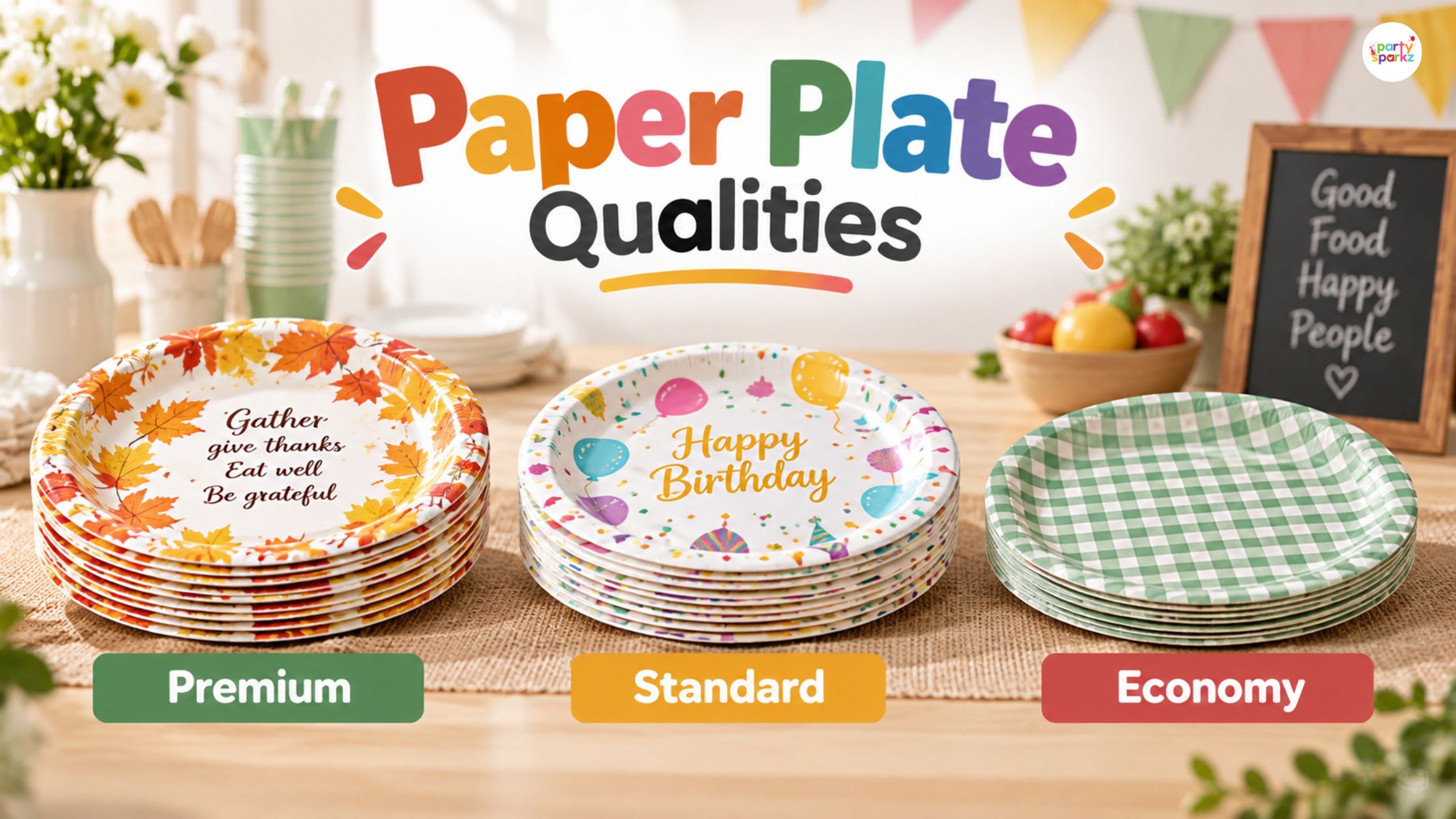 Difference Between Paper Plate Qualities