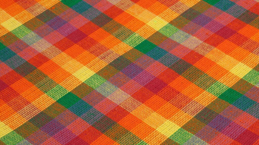 Layered Bright Tablecloths