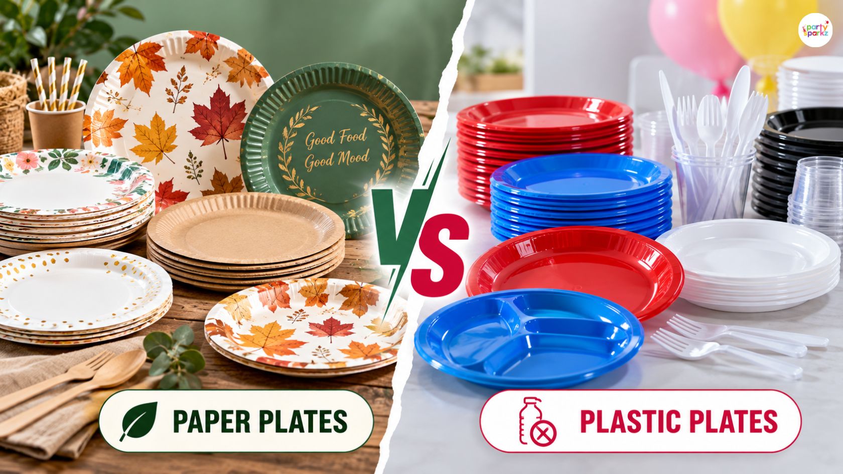 Paper Plates vs Plastic Plates