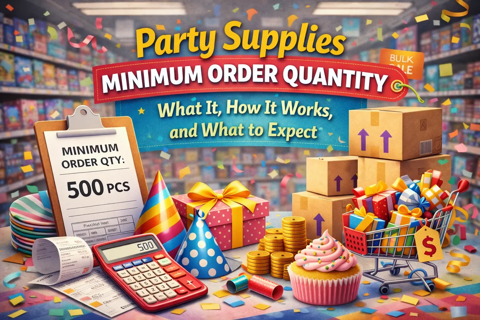 Party Supplies Minimum Order Quantity