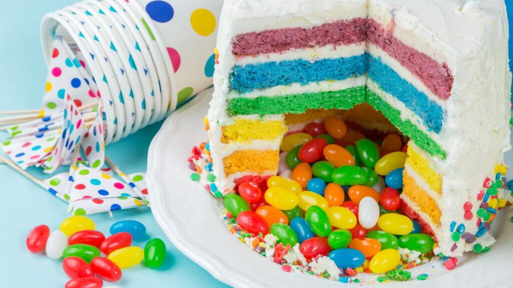 Pinata Surprise Cake