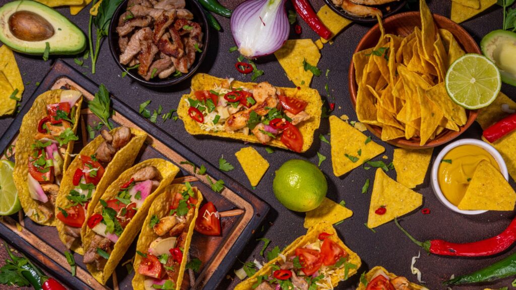 Taco Bar & Food Station Décor