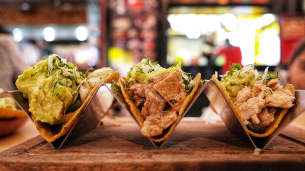 Taco Bar Table Styling