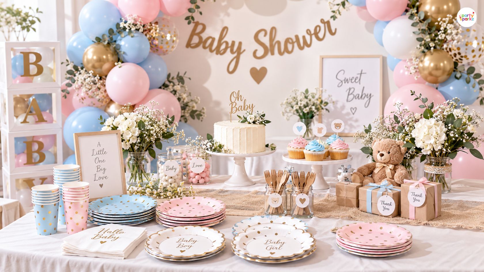 Baby Shower Table Decoration Ideas