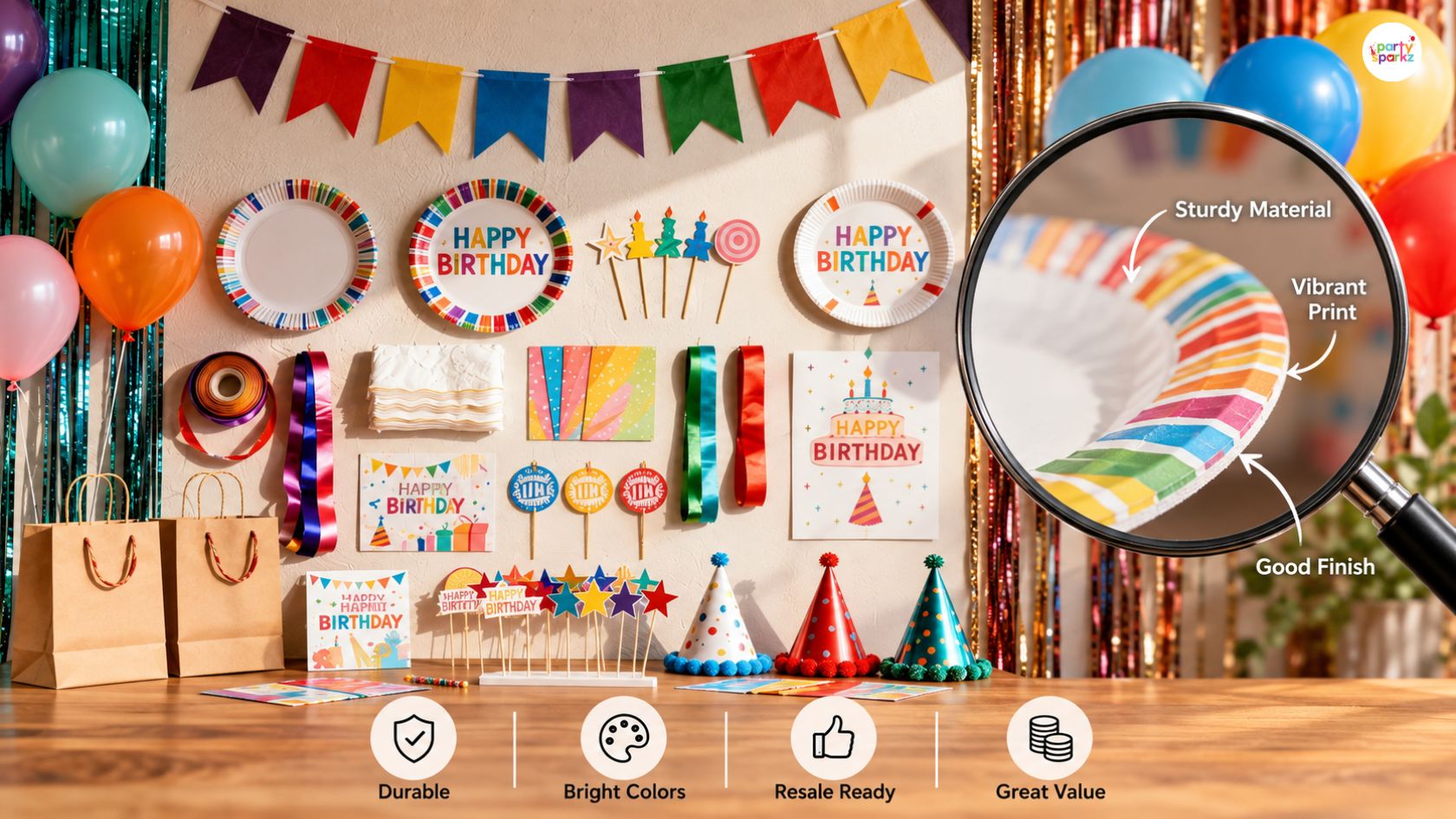 Is the Quality of China-Made Party Supplies for Sale Actually Good Enough for Resale